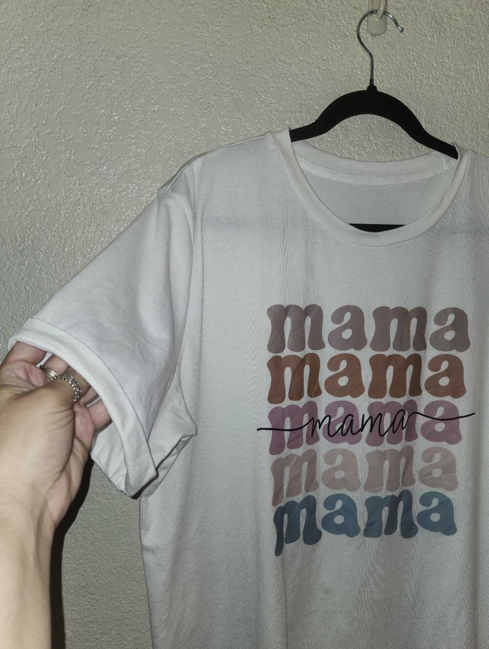 EUC Purchased 4rm @elizajoy17 "Mama Graphic T-Shirt" White🤍w/Boho Colors😍2XL - Picture 3 of 7